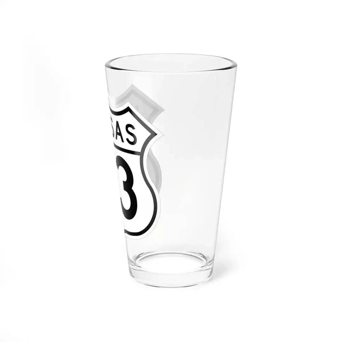 US 83 Kansas 1962 (Kansas) (Road Sign) Pint Glss 16oz - Go Mug Yourself