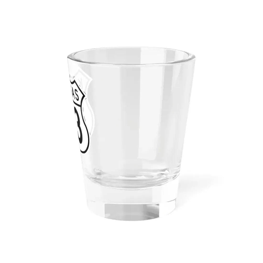 US 83 Kansas 1962 (Kansas) (Road Sign) Shot Glass 1.5oz - Go Mug Yourself