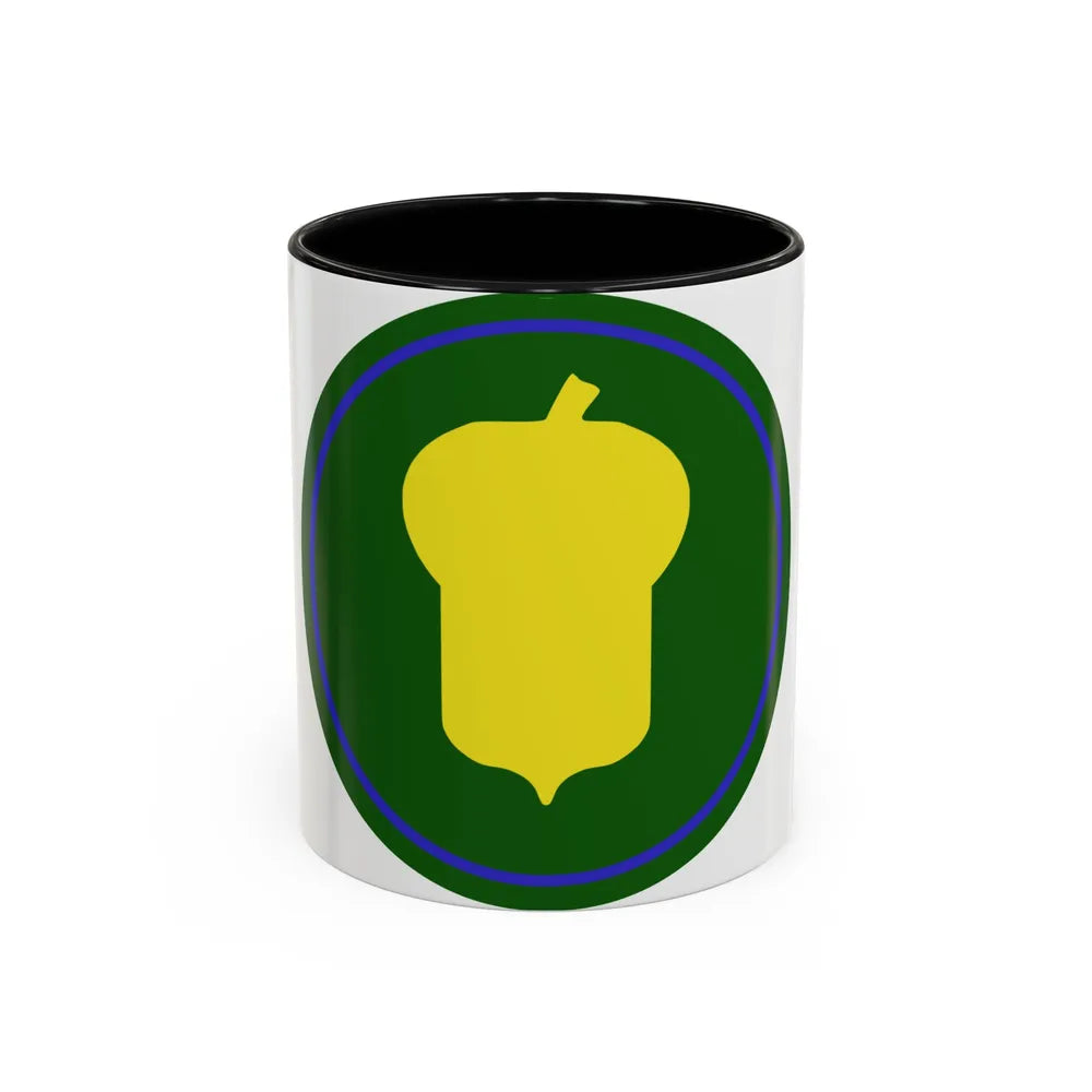 US 87th Infantry Division (U.S. Army) Accent Coffee Mug 11oz Black - Go Mug Yourself