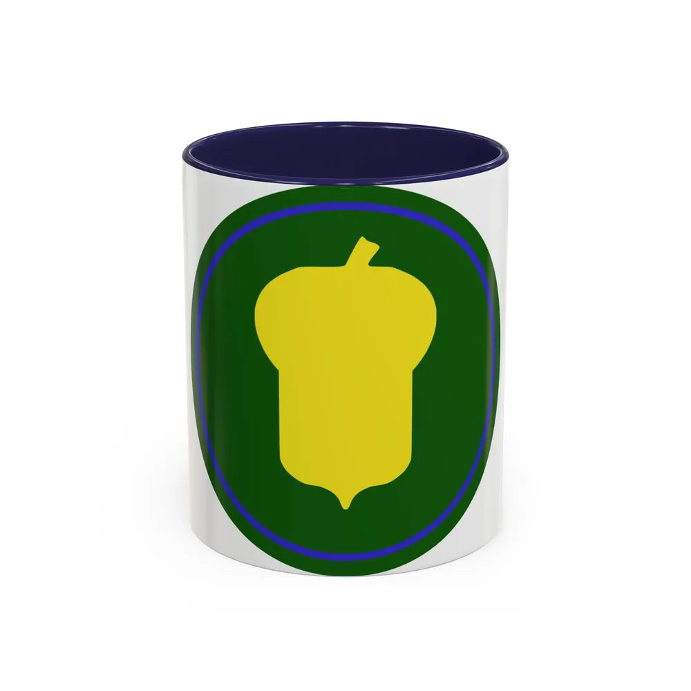 US 87th Infantry Division (U.S. Army) Accent Coffee Mug 11oz Navy - Go Mug Yourself