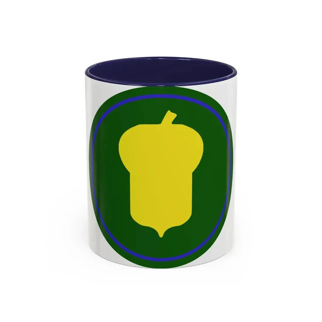US 87th Infantry Division (U.S. Army) Accent Coffee Mug 11oz Navy - Go Mug Yourself