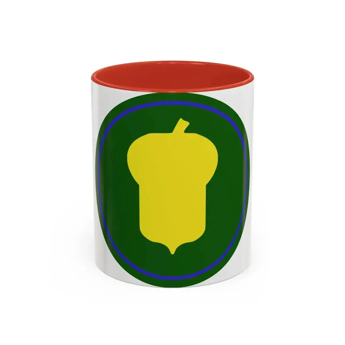 US 87th Infantry Division (U.S. Army) Accent Coffee Mug 11oz Red - Go Mug Yourself
