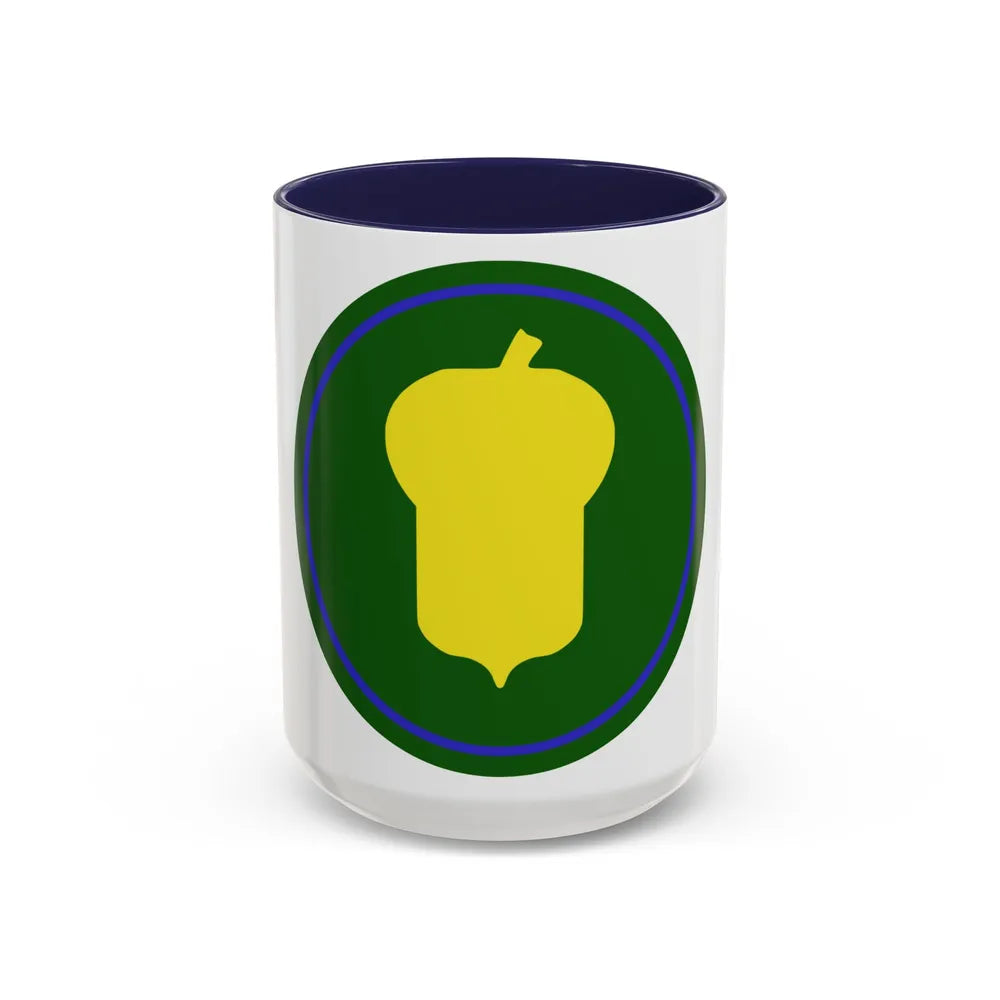 US 87th Infantry Division (U.S. Army) Accent Coffee Mug 15oz Navy - Go Mug Yourself