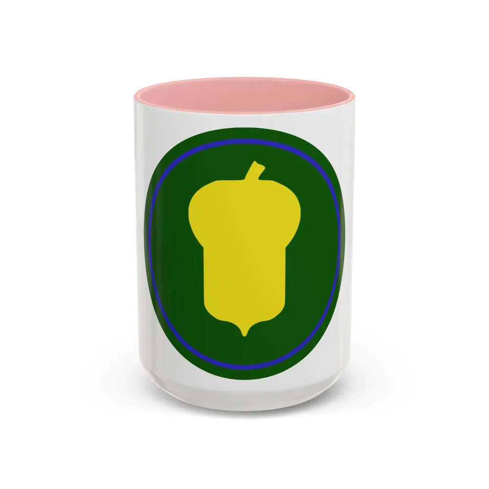US 87th Infantry Division (U.S. Army) Accent Coffee Mug 15oz Pink - Go Mug Yourself