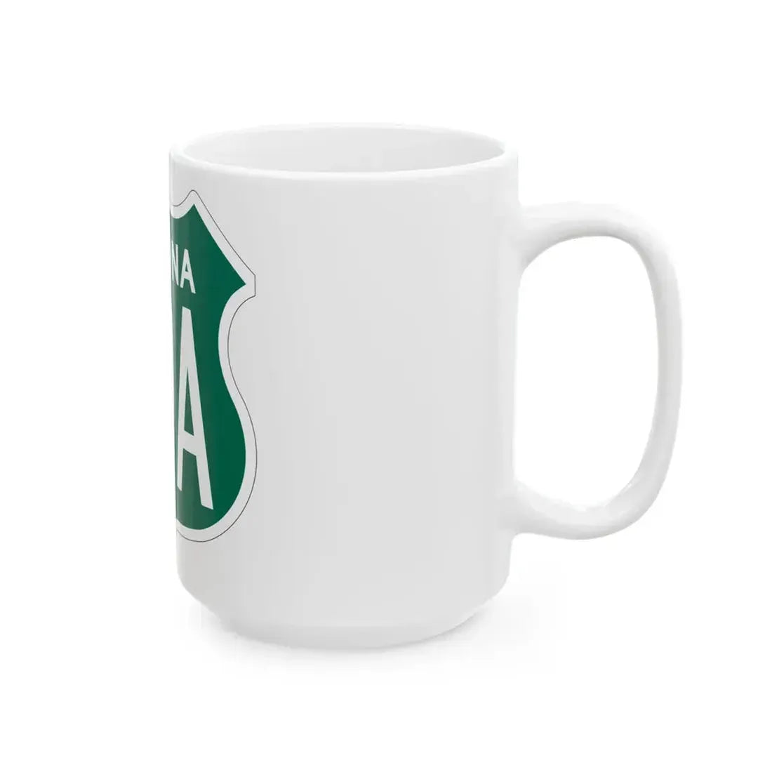 US 89A Arizona 1956 South (Arizona) (Road Sign) White Coffee Mug - Go Mug Yourself
