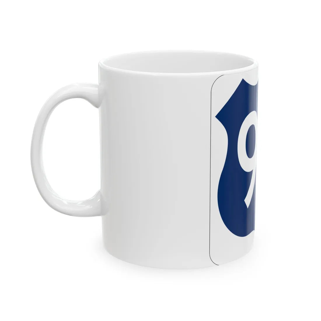 US 90 FL (Florida) (Road Sign) White Coffee Mug - Go Mug Yourself