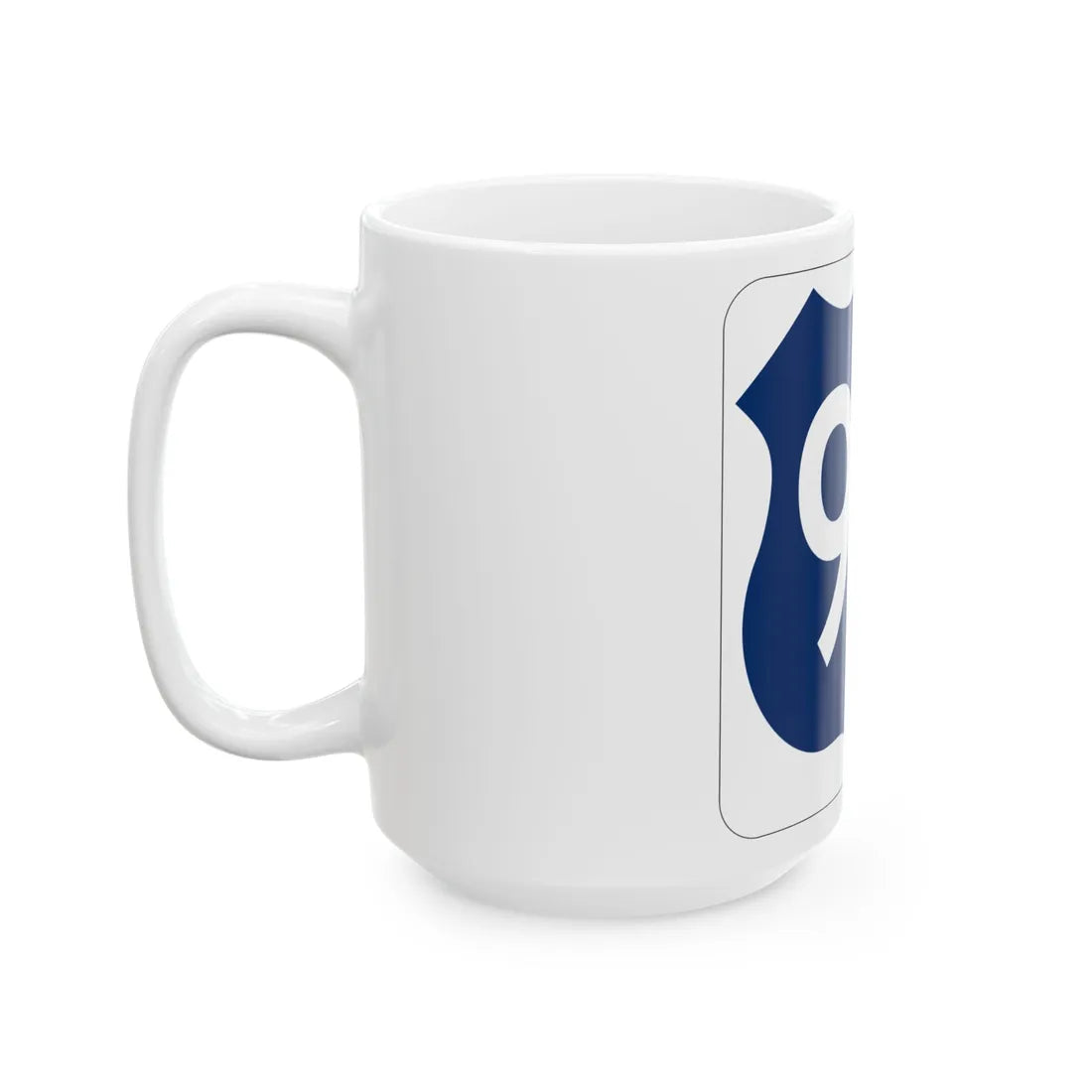 US 90 FL (Florida) (Road Sign) White Coffee Mug - Go Mug Yourself