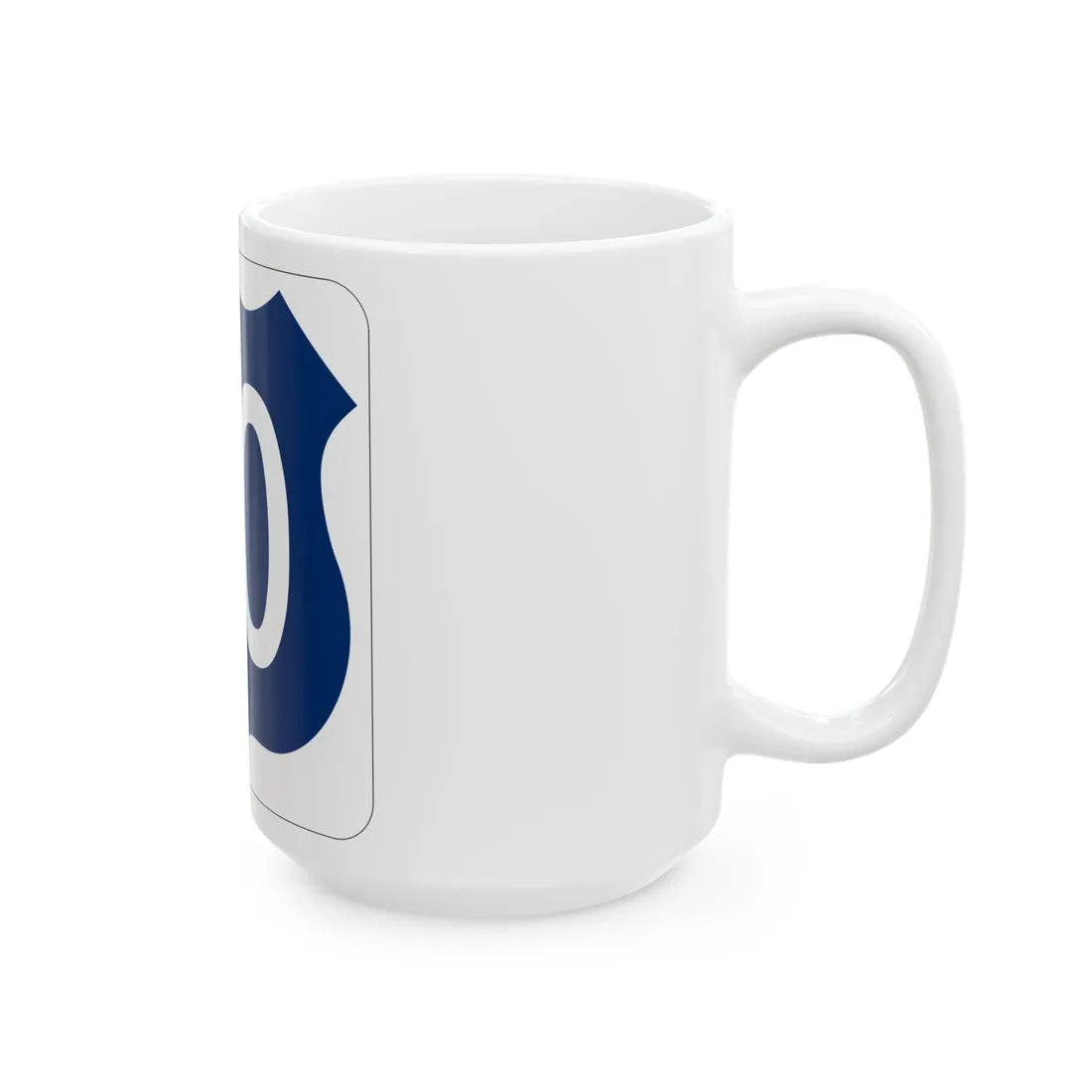 US 90 FL (Florida) (Road Sign) White Coffee Mug - Go Mug Yourself
