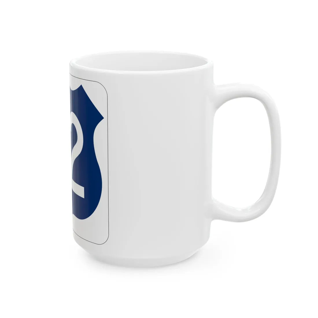 US 92 FL (Florida) (Road Sign) White Coffee Mug - Go Mug Yourself