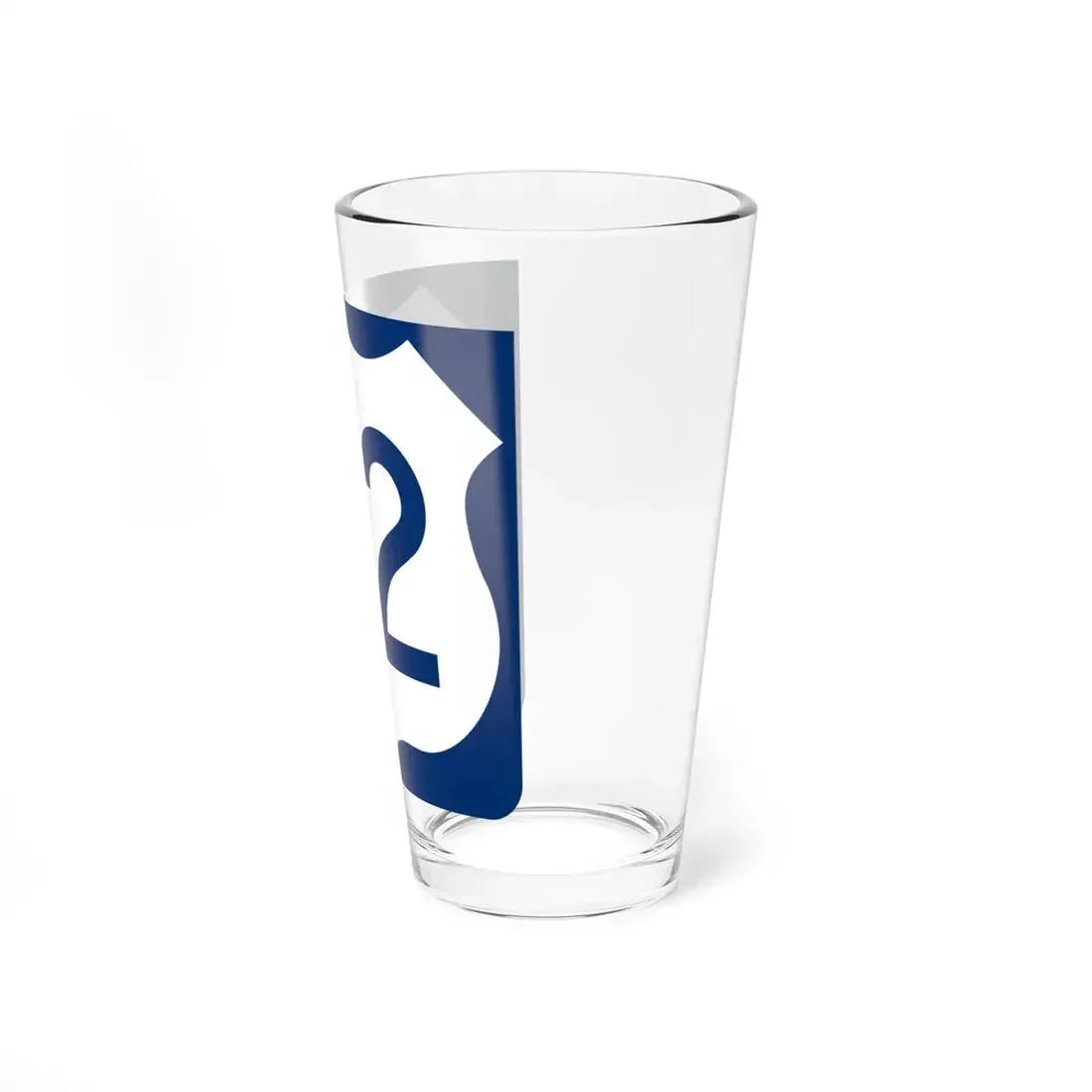 US 92 FL reversed (Florida) (Road Sign) Pint Glss 16oz - Go Mug Yourself