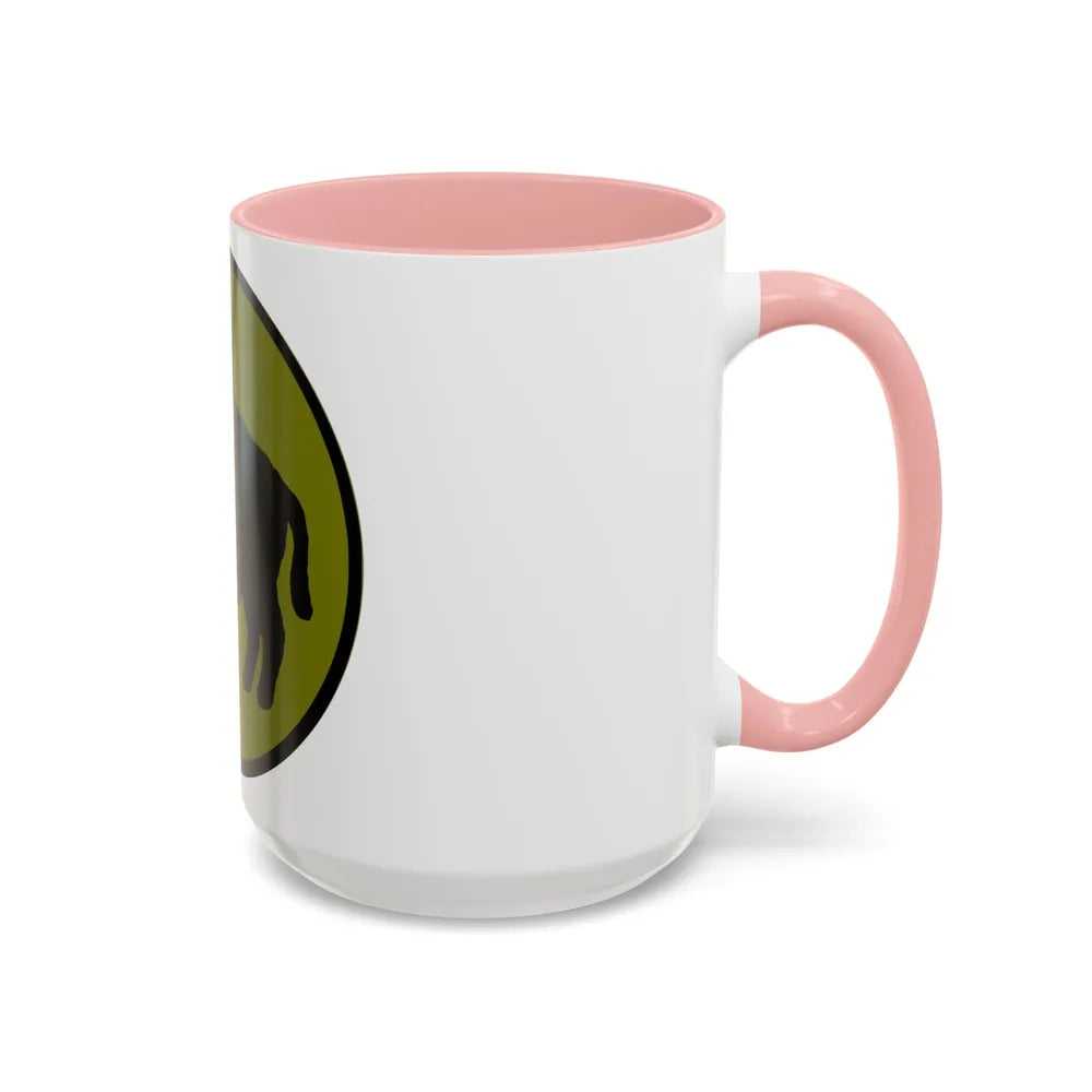 US 92nd Infantry Division (U.S. Army) Accent Coffee Mug - Go Mug Yourself