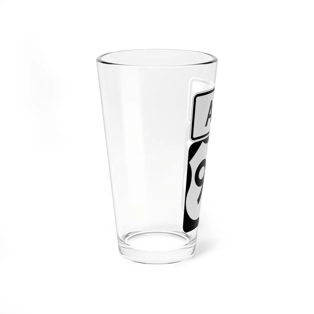US 95 Alt (Nevada) (Road Sign) Pint Glss 16oz - Go Mug Yourself
