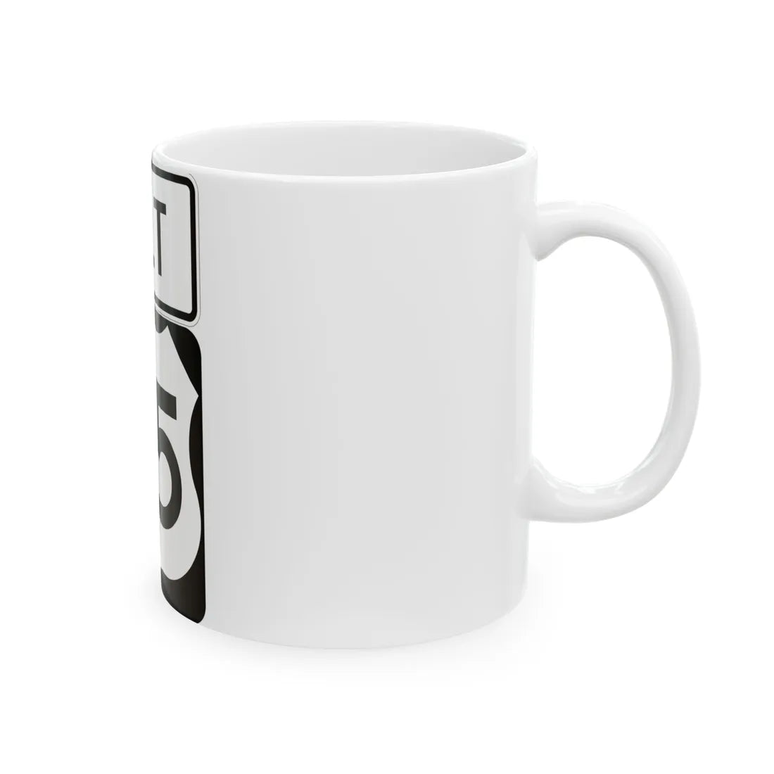 US 95 Alt (Nevada) (Road Sign) White Coffee Mug - Go Mug Yourself