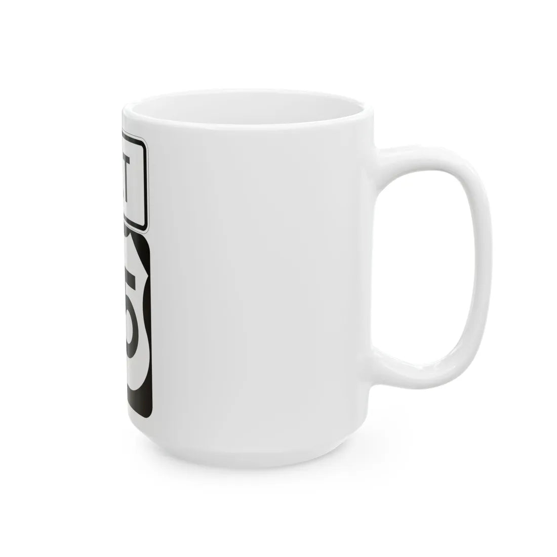 US 95 Alt (Nevada) (Road Sign) White Coffee Mug - Go Mug Yourself