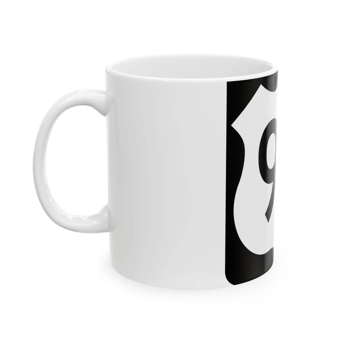 US 98 FL reversed (Florida) (Road Sign) White Coffee Mug - Go Mug Yourself