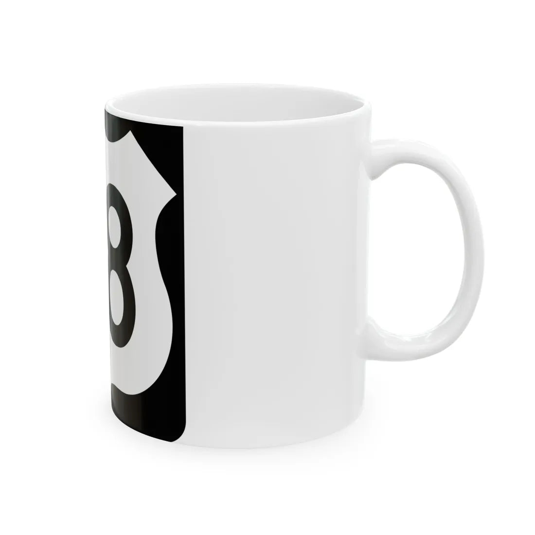 US 98 FL reversed (Florida) (Road Sign) White Coffee Mug - Go Mug Yourself