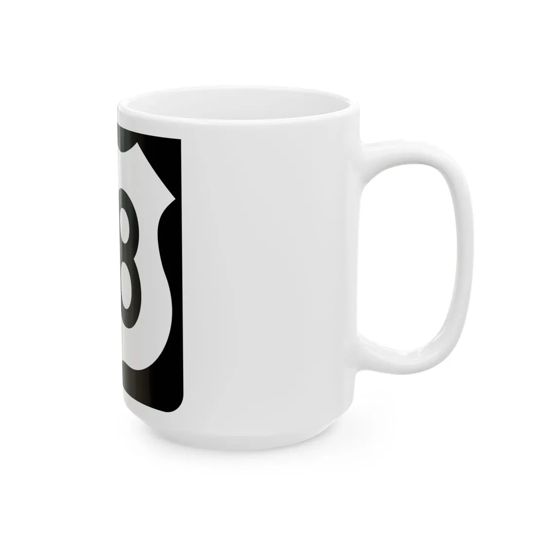 US 98 FL reversed (Florida) (Road Sign) White Coffee Mug - Go Mug Yourself