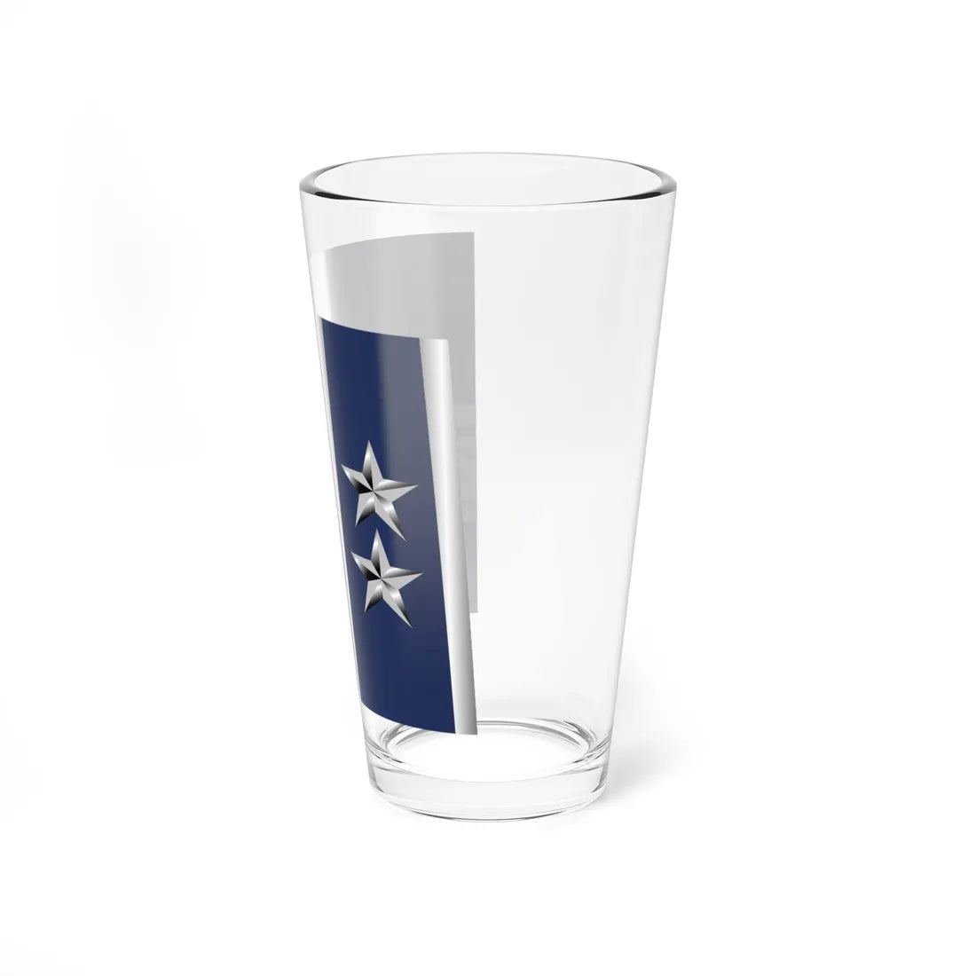 US Air Force O8 1993-1994 (United States) (Military Rank) Pint Glass 16oz - Go Mug Yourself