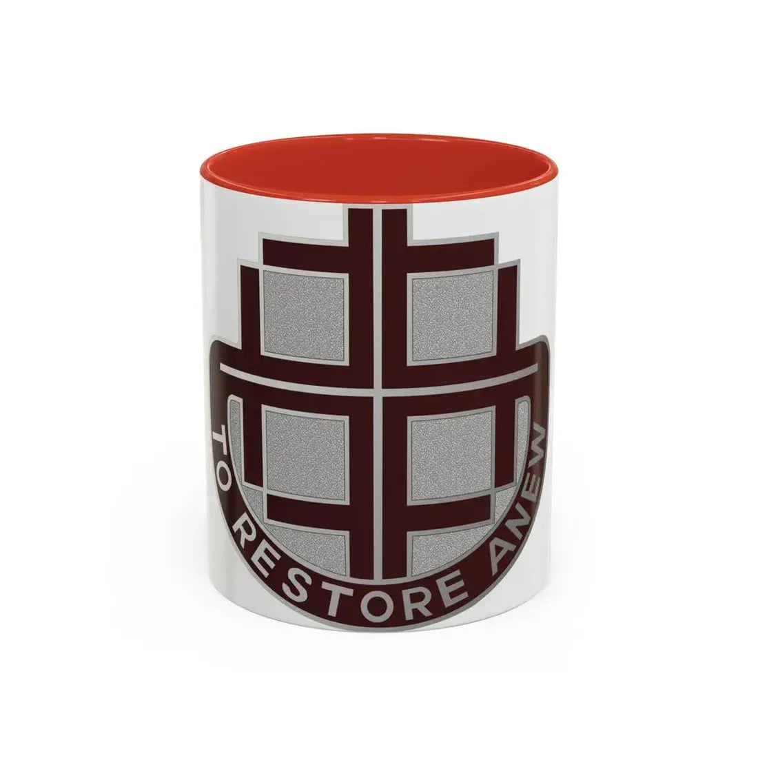 US Area Dental Laboratory Alameda (U.S. Army) Accent Coffee Mug 11oz Red - Go Mug Yourself