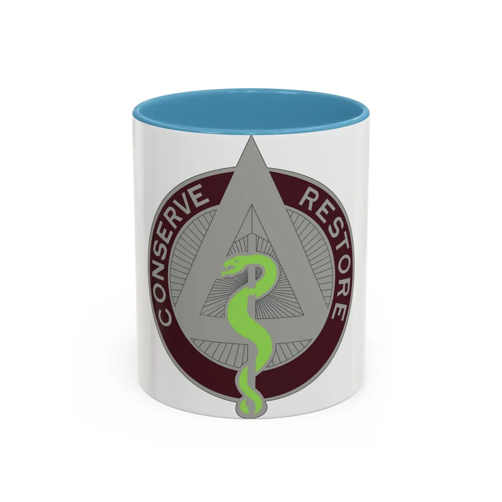 US Area Dental Laboratory Walter Reed Medical Center (U.S. Army) Accent Coffee Mug 11oz Light Blue - Go Mug Yourself