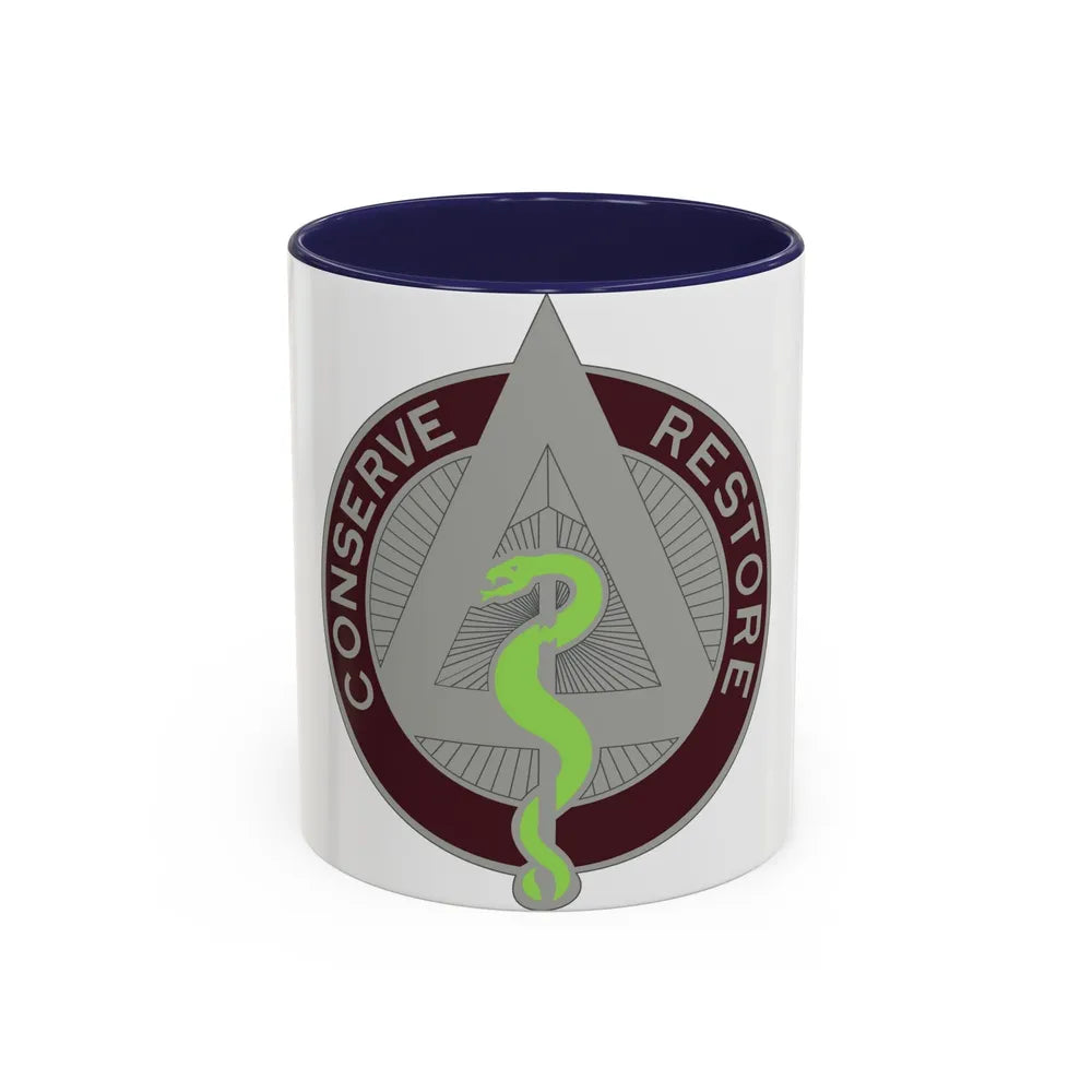 US Area Dental Laboratory Walter Reed Medical Center (U.S. Army) Accent Coffee Mug 11oz Navy - Go Mug Yourself