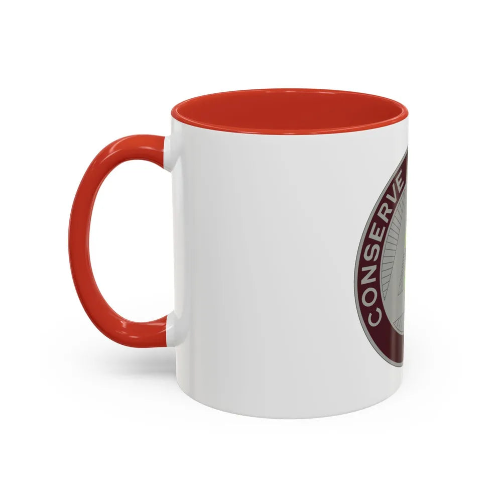 US Area Dental Laboratory Walter Reed Medical Center (U.S. Army) Accent Coffee Mug - Go Mug Yourself