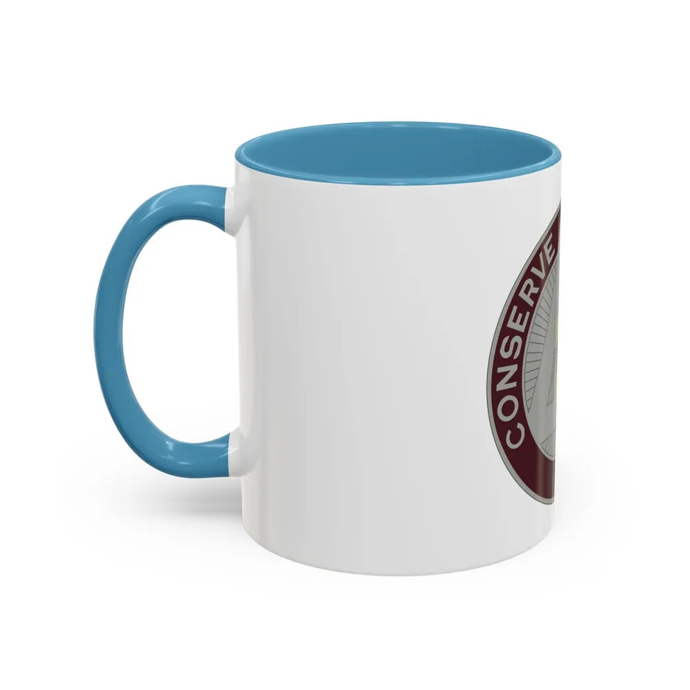 US Area Dental Laboratory Walter Reed Medical Center (U.S. Army) Accent Coffee Mug - Go Mug Yourself