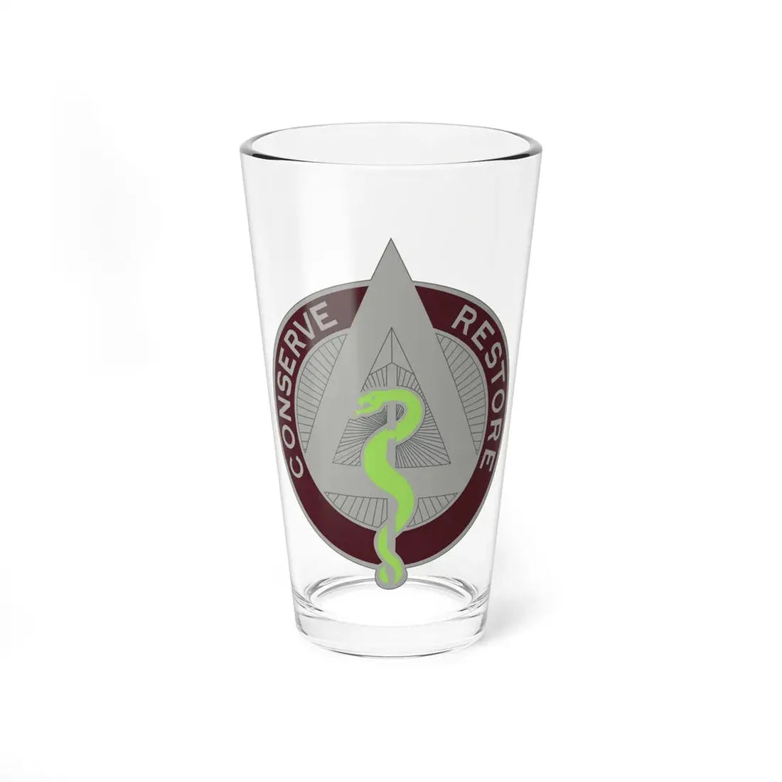 US Area Dental Laboratory Walter Reed Medical Center (U.S. Army) Pint Glass 16oz 16oz - Go Mug Yourself