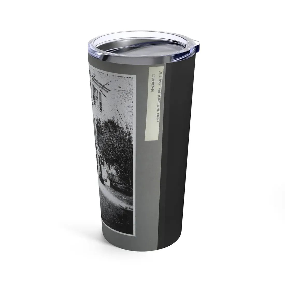 U.S. Army Band Standing On Steps (U.S. Civil War) Tumbler 20oz - Go Mug Yourself