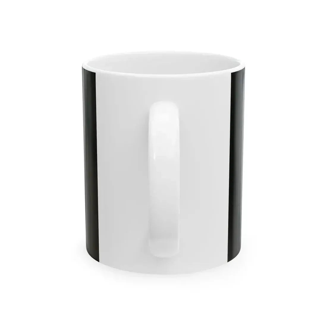 US Army logo flag (United States) White Coffee Mug - Go Mug Yourself