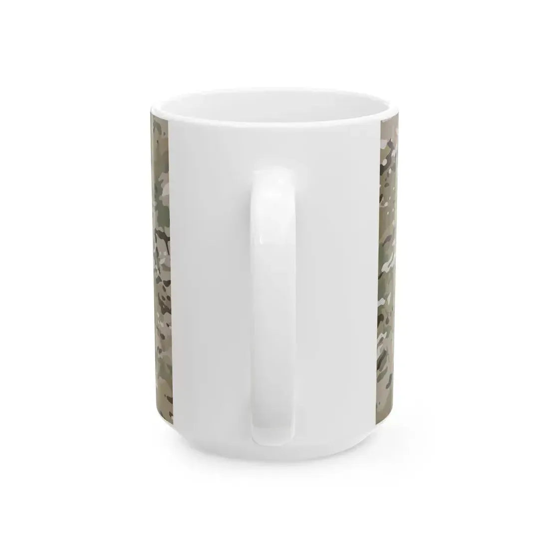 U.S. Army MultiCam flag (United States) White Coffee Mug - Go Mug Yourself