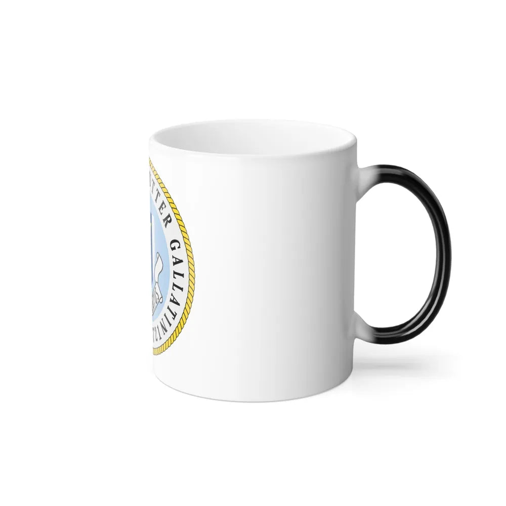 US Coast Guard Cutter Gallatin WHEC 721 (U.S. Coast Guard) Color Changing Mug 11oz-Go Mug Yourself