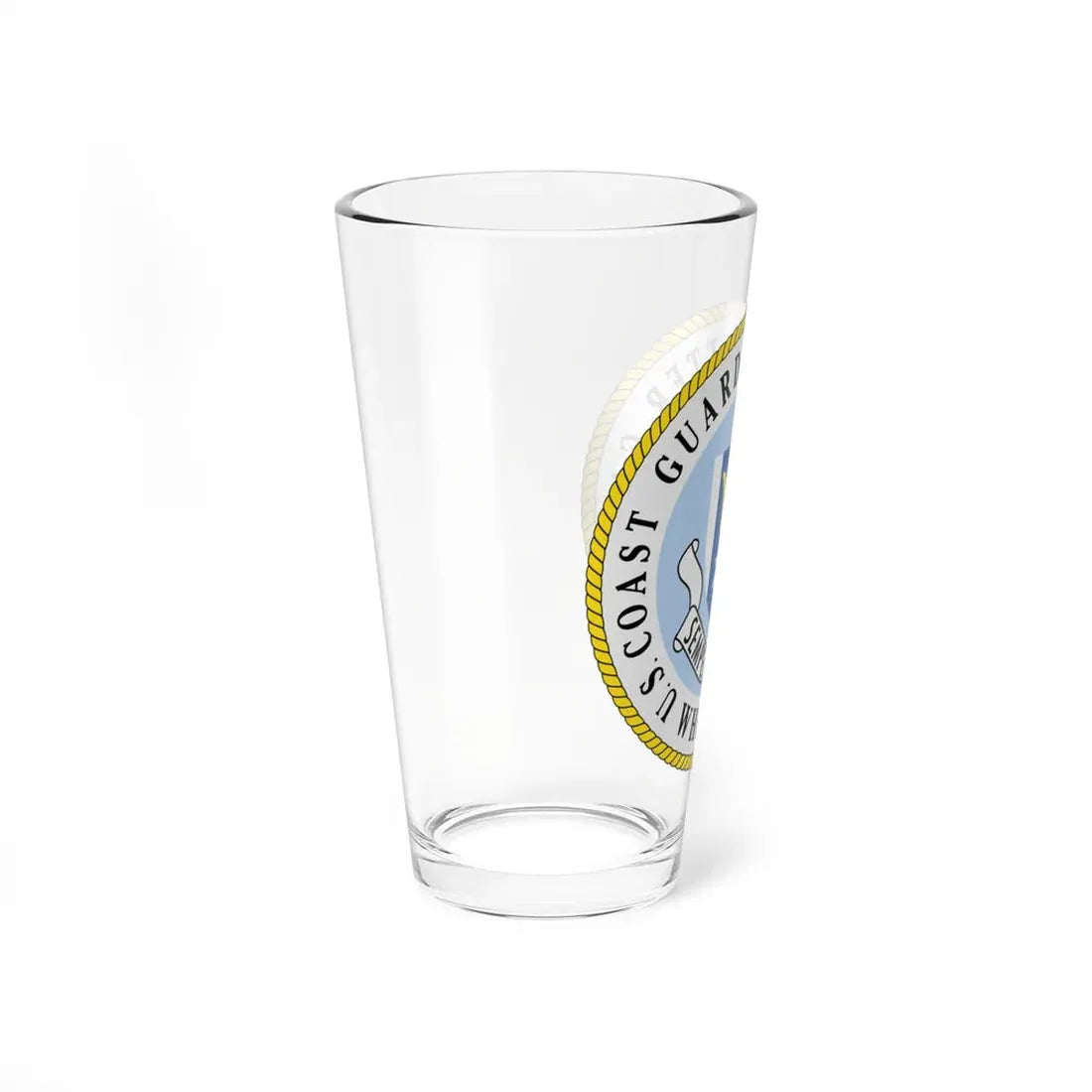 US Coast Guard Cutter Gallatin WHEC 721 (U.S. Coast Guard) Pint Glass 16oz - Go Mug Yourself