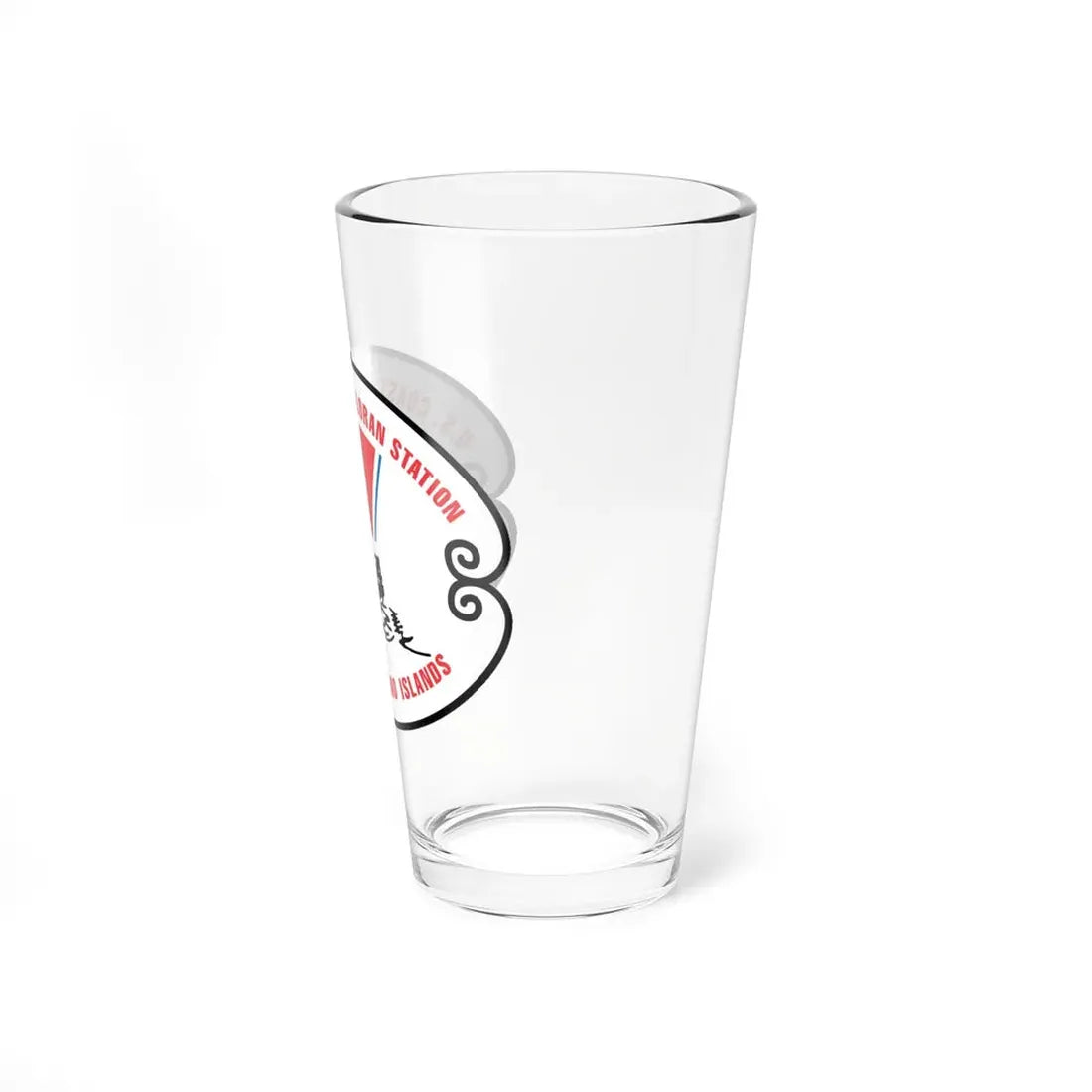 US Coast Guard Loran Station (U.S. Coast Guard) Pint Glass 16oz - Go Mug Yourself