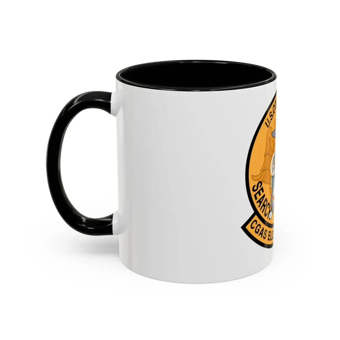 US Coast Guard Search And Rescue (U.S. Coast Guard) Accent Coffee Mug - Go Mug Yourself