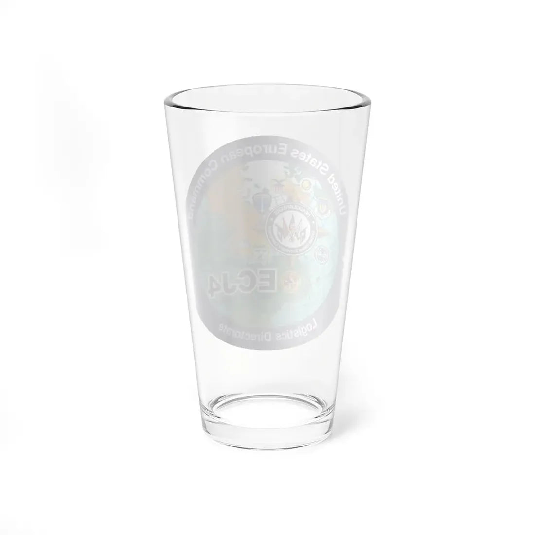 US European Command EC542 (U.S. Navy) Pint Glass 16oz - Go Mug Yourself