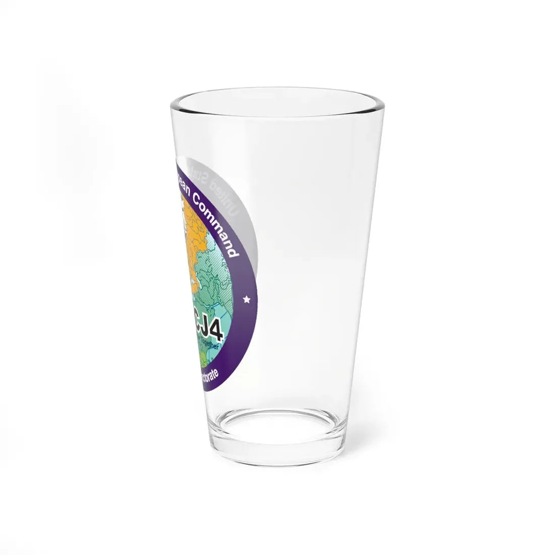 US European Command EC542 (U.S. Navy) Pint Glass 16oz - Go Mug Yourself