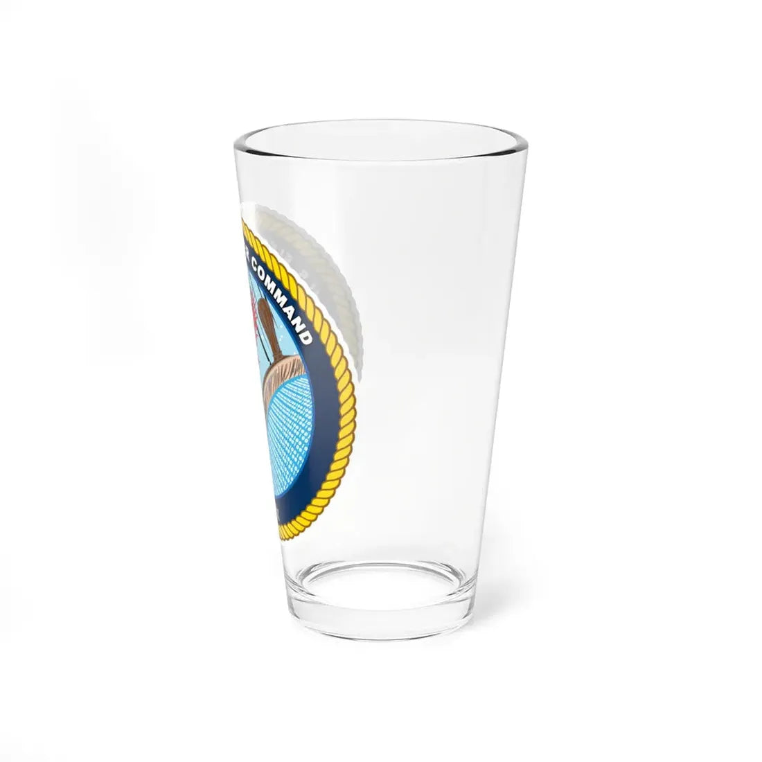 US Fleet Cyber Command (U.S. Navy) Pint Glass 16oz - Go Mug Yourself
