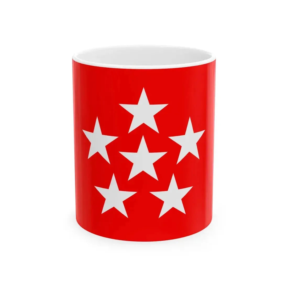 US General of the Armies Flag (United States) White Coffee Mug 11oz - Go Mug Yourself