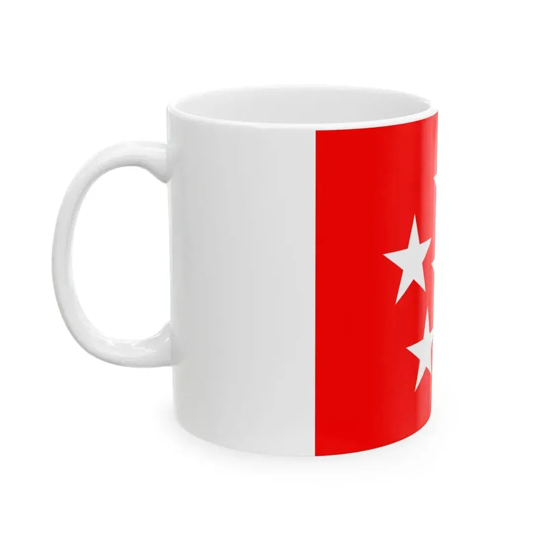 US General of the Armies Flag (United States) White Coffee Mug - Go Mug Yourself