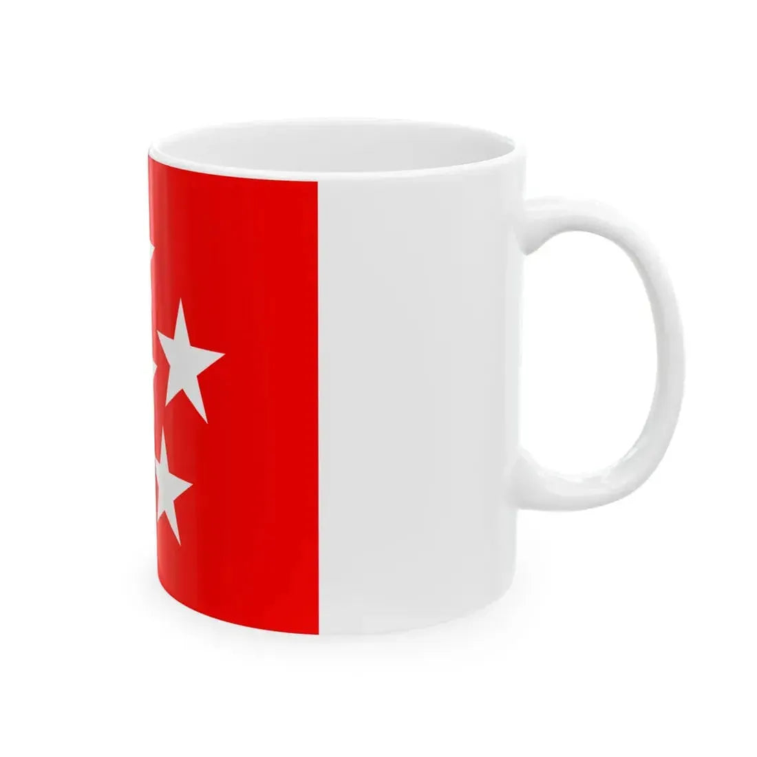 US General of the Armies Flag (United States) White Coffee Mug - Go Mug Yourself