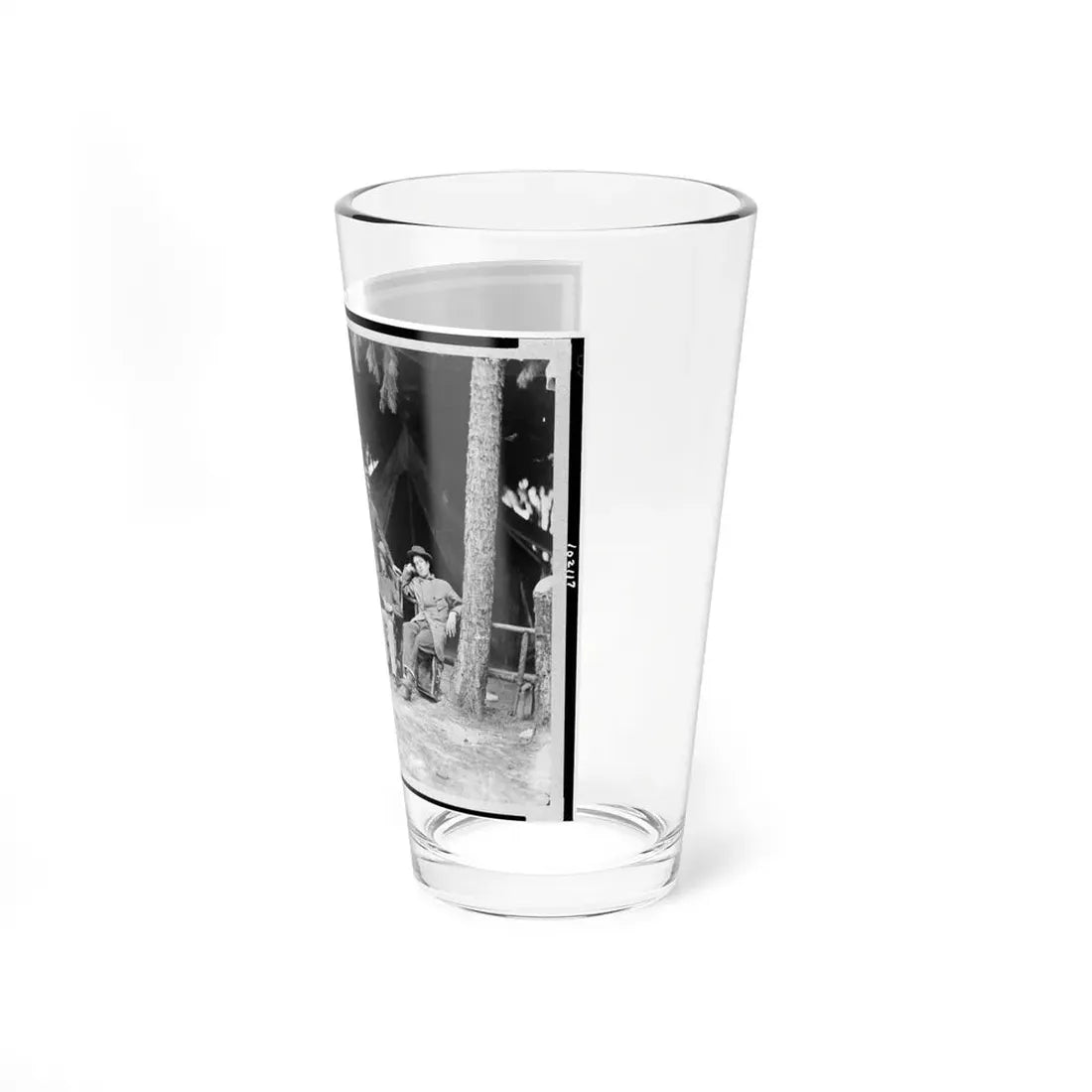 U.S. Military Telegraph Operators In Front Of Petersburg, Virginia (U.S. Civil War) Pint Glass 16oz - Go Mug Yourself