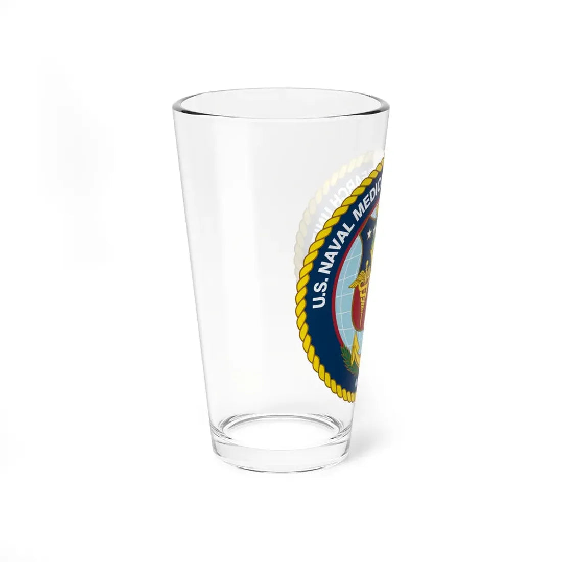 US NAMRU 6 (U.S. Navy) Pint Glass 16oz - Go Mug Yourself