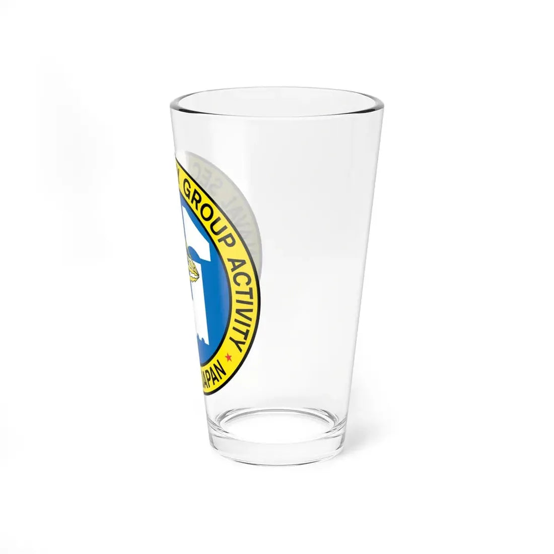 US Naval Security Group Activity Misawa Japan (U.S. Navy) Pint Glass 16oz - Go Mug Yourself