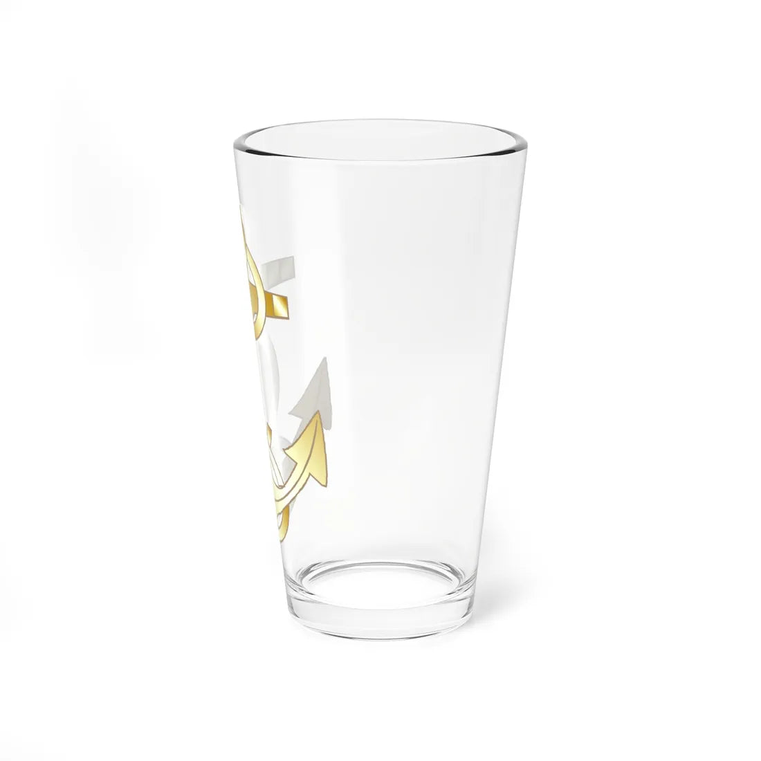 US Navy MIDN 2C insignia left (United States) (Military Rank) Pint Glass 16oz - Go Mug Yourself