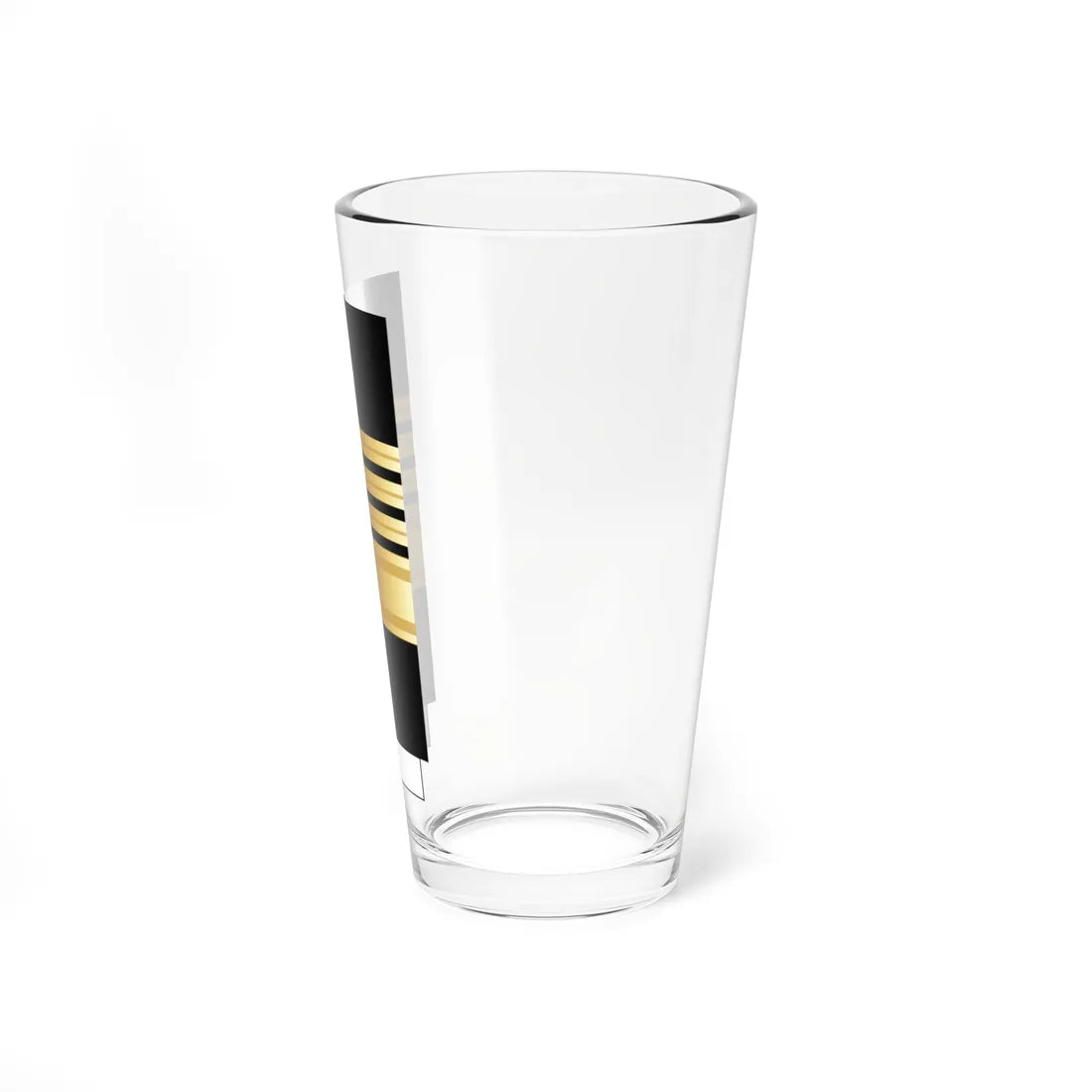 US Navy Sleeve O10 ADM (United States) (Military Rank) Pint Glass 16oz - Go Mug Yourself