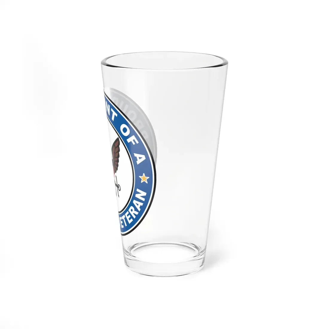 US Navy Veteran Proud Aunt (U.S. Navy) Pint Glass 16oz - Go Mug Yourself