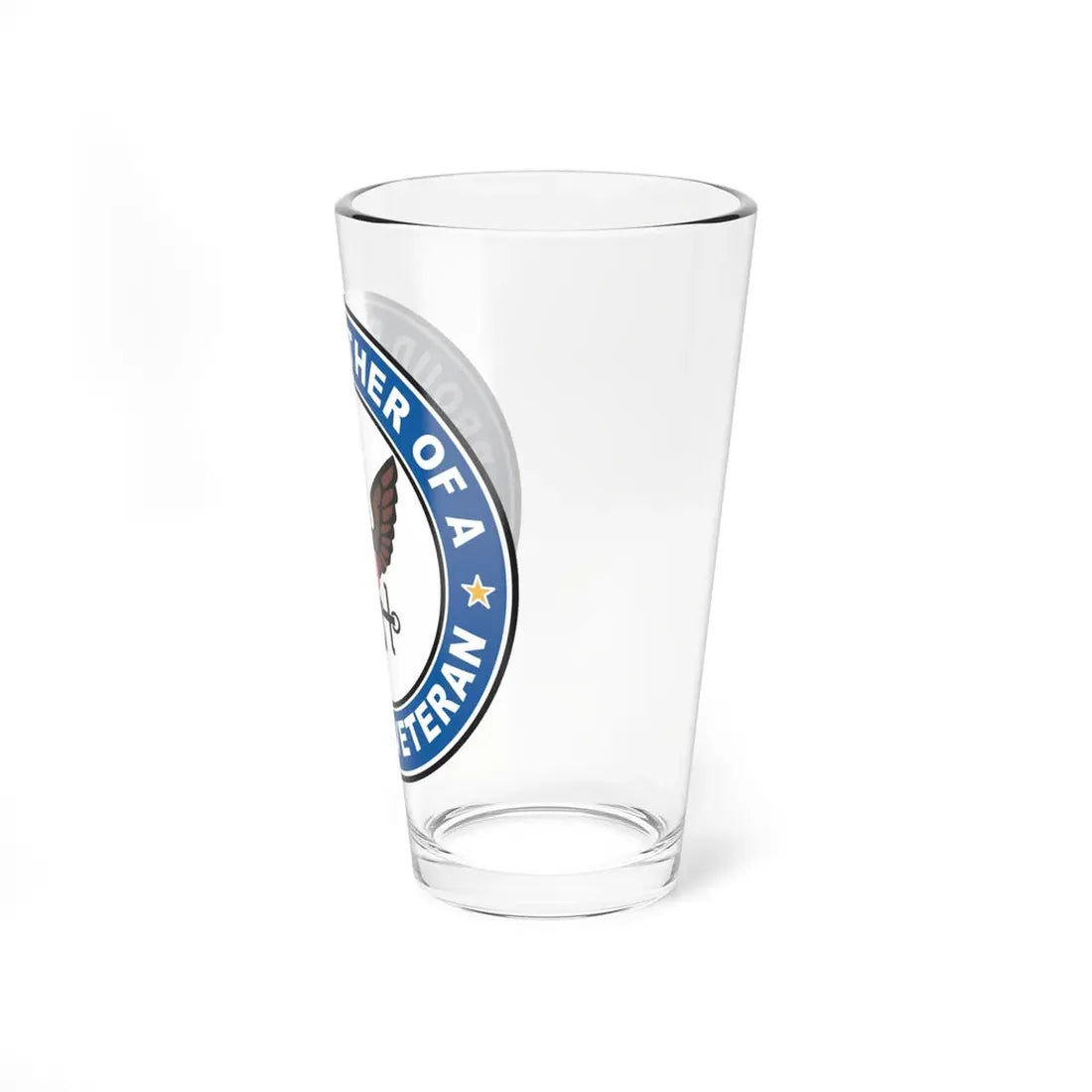 US Navy Veteran Proud Brother (U.S. Navy) Pint Glass 16oz - Go Mug Yourself