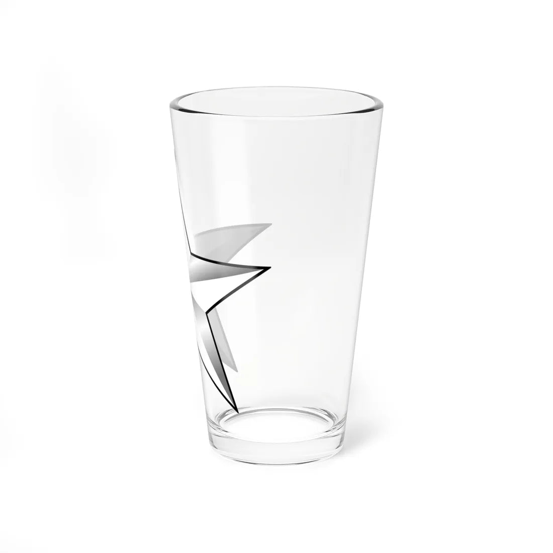 US O7 insignia (United States) (Military Rank) Pint Glass 16oz - Go Mug Yourself