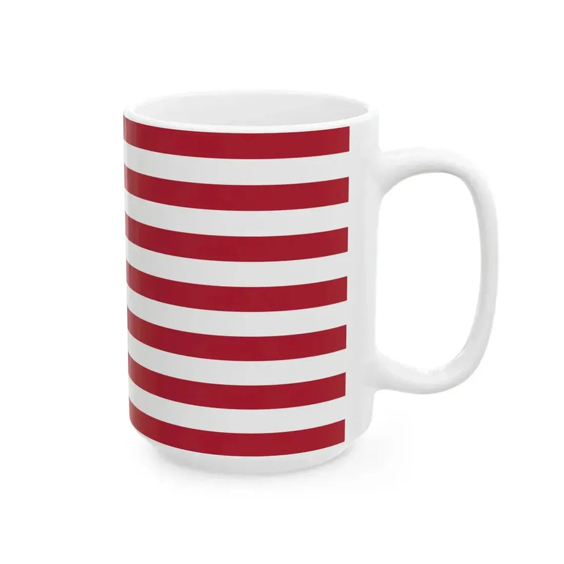 US Peace flag (United States) White Coffee Mug - Go Mug Yourself